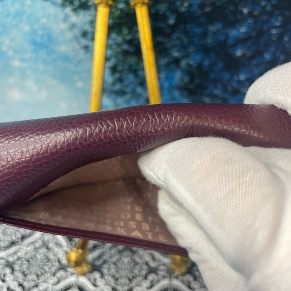 Kate Spade Cobble Hill Plum Leather Wallet NWT - Picture 3 of 11